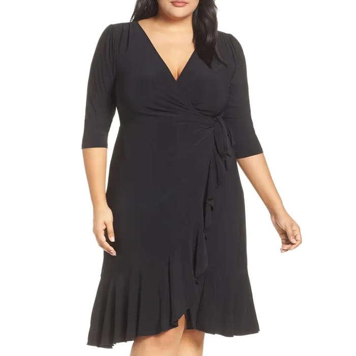 Kiyonna Whimsy Wrap Dress