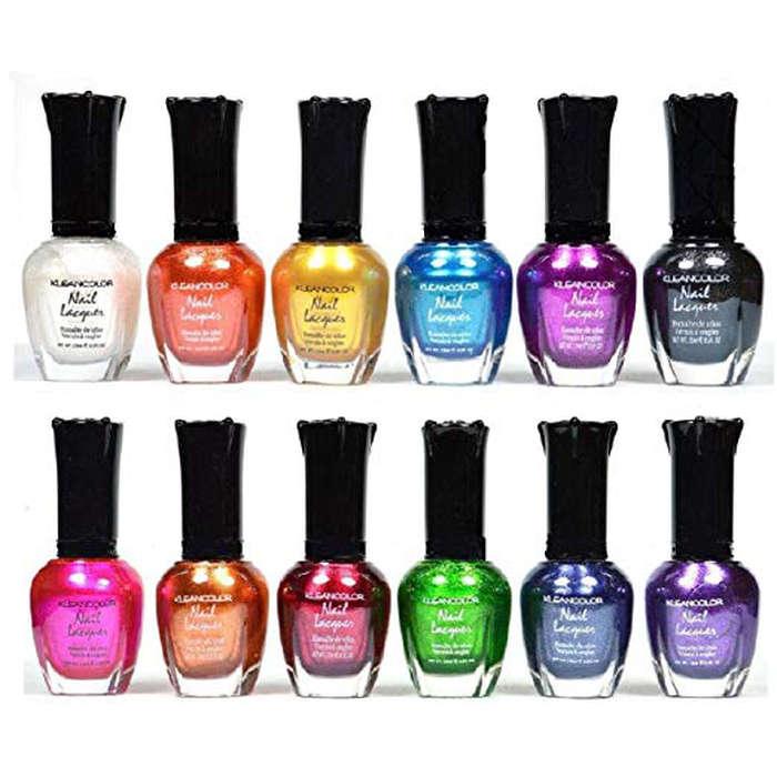 Kleancolor Nail Polish Metallic Nail Polish Set