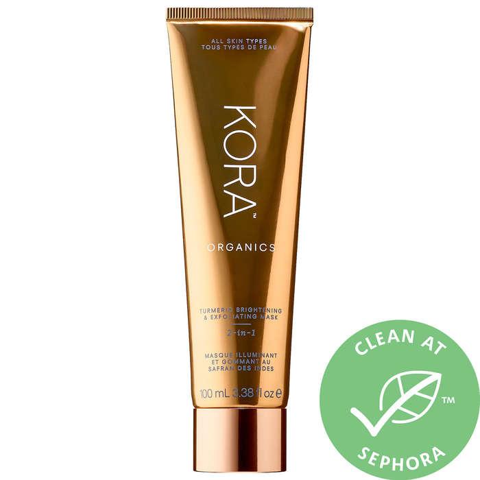 Kora Organics Turmeric 2-in-1 Brightening & Exfoliating Mask