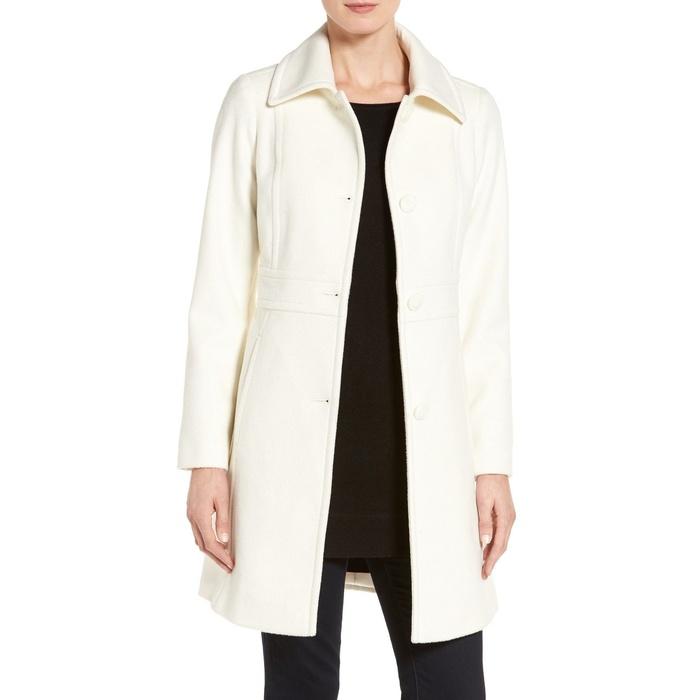 Kristen Blake Wool Blend Walking Coat