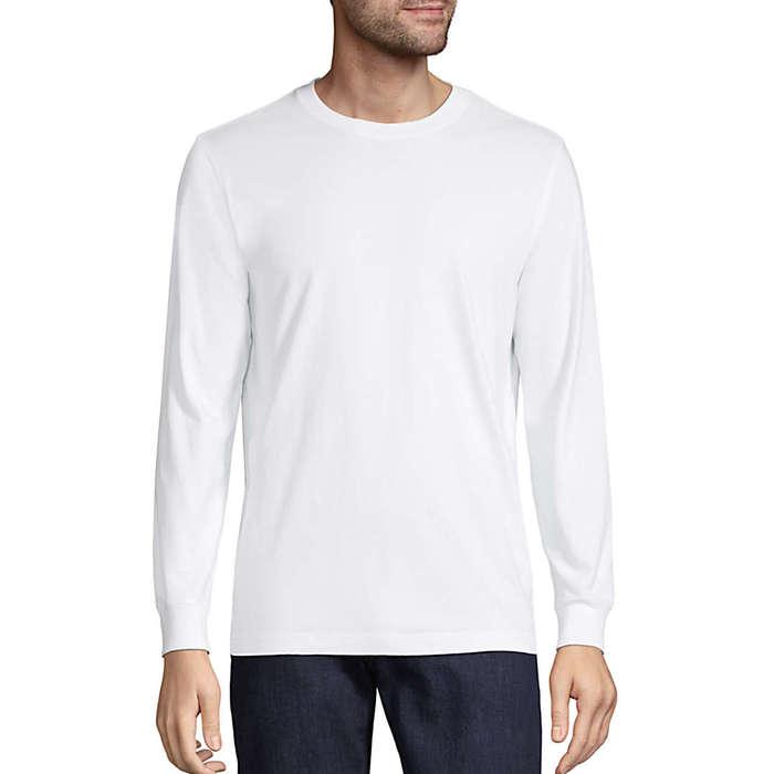 Lands' End Men's Super-T Long Sleeve T-Shirt