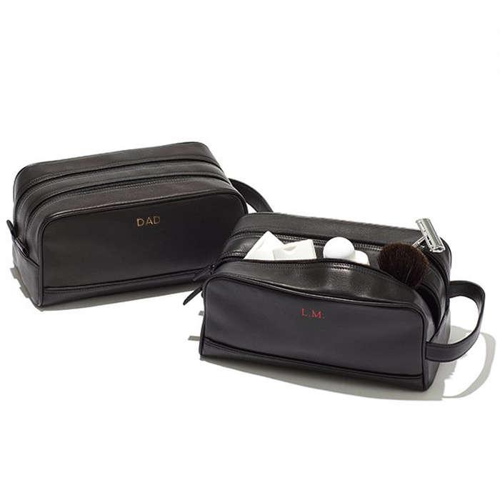 Leatherology Double Zip Toiletry Bag