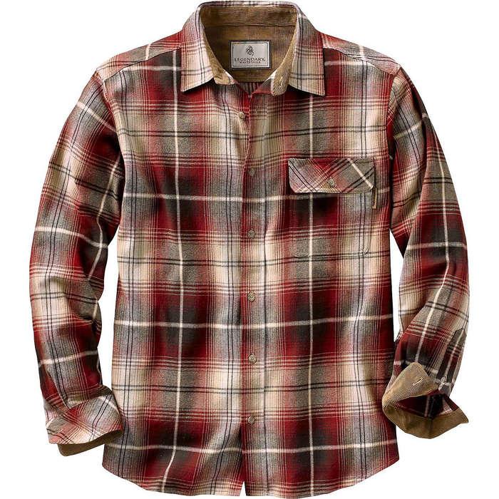 Legendary Whitetails Buck Camp Flannel Shirt