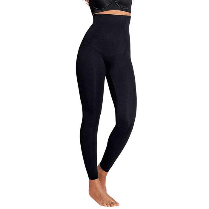 Leonisa High-Waist Firm Tummy-Control Leggings