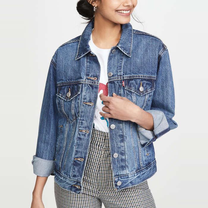 Levi's Ex-Boyfriend Denim Trucker Jacket