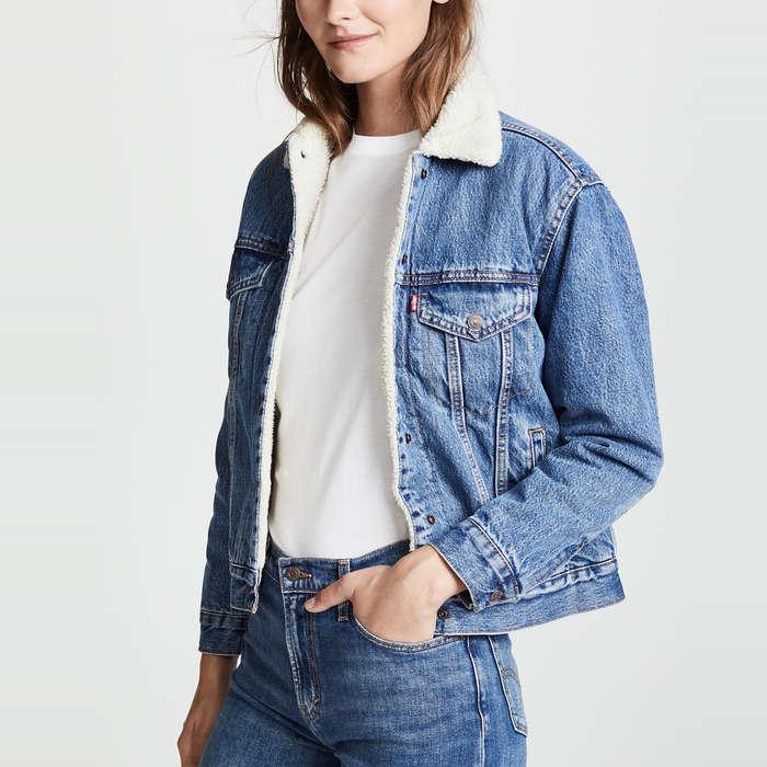 Levi's Ex-Boyfriend Sherpa Trucker Jacket