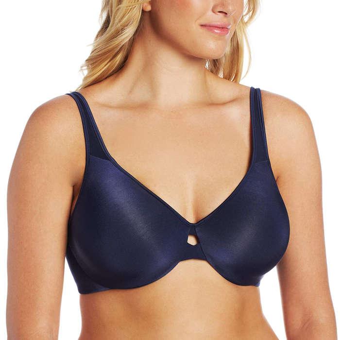 Lilyette by Bali Plunge Into Comfort Keyhole Minimizer Bra