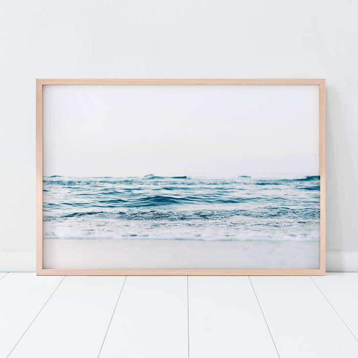 LittleLadyPrintShop Ocean Waves Print