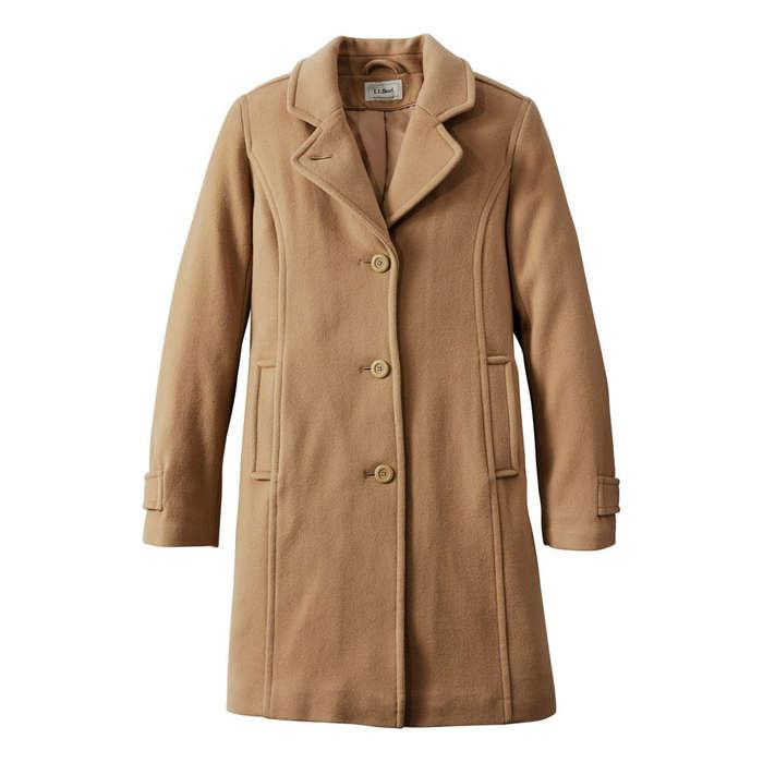 L.L.Bean Classic Lambswool Polo Coat