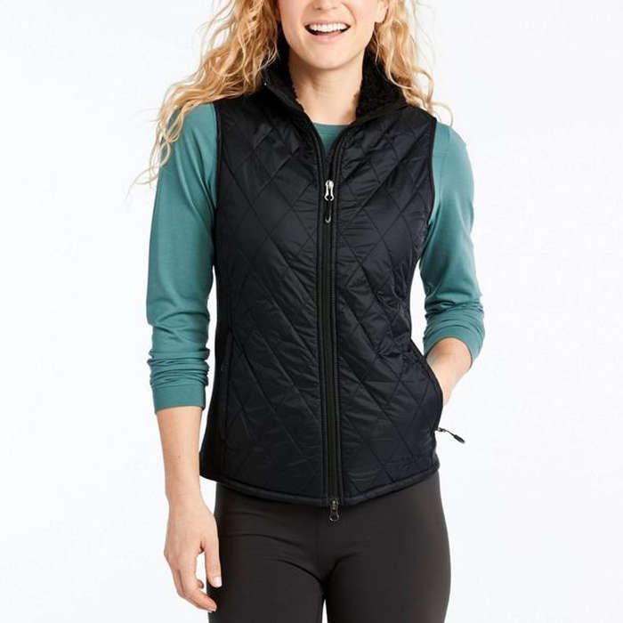 L.L.Bean Fleece-Lined Fitness Vest