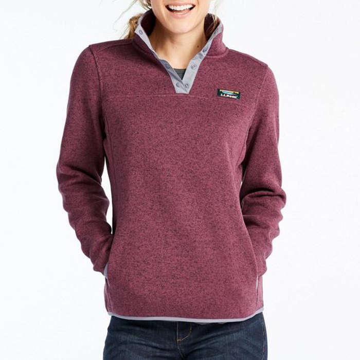 L.L.Bean Sweater Fleece Pullover