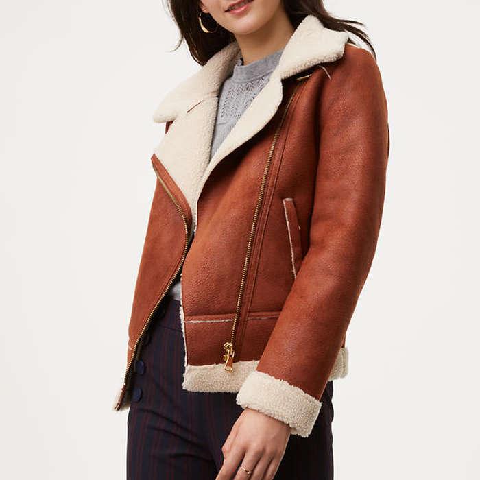 Loft Aviator Jacket