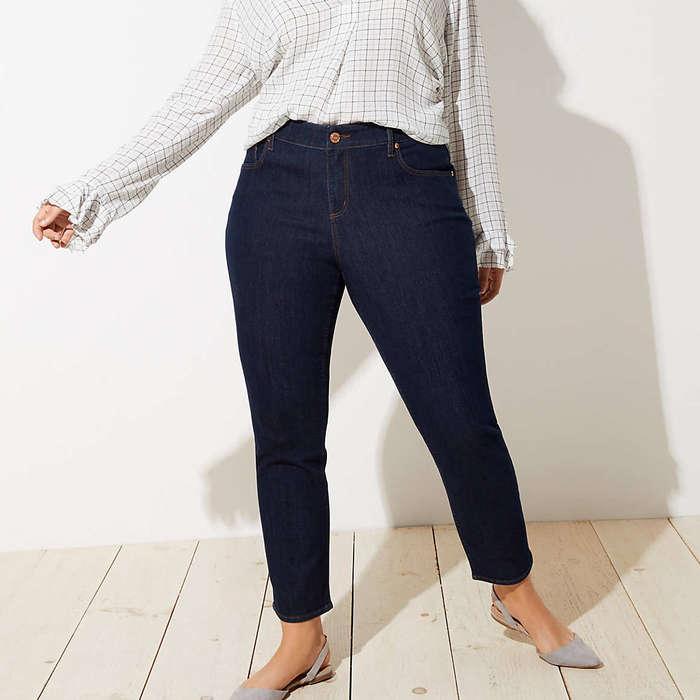 Loft Plus Straight Leg Jeans