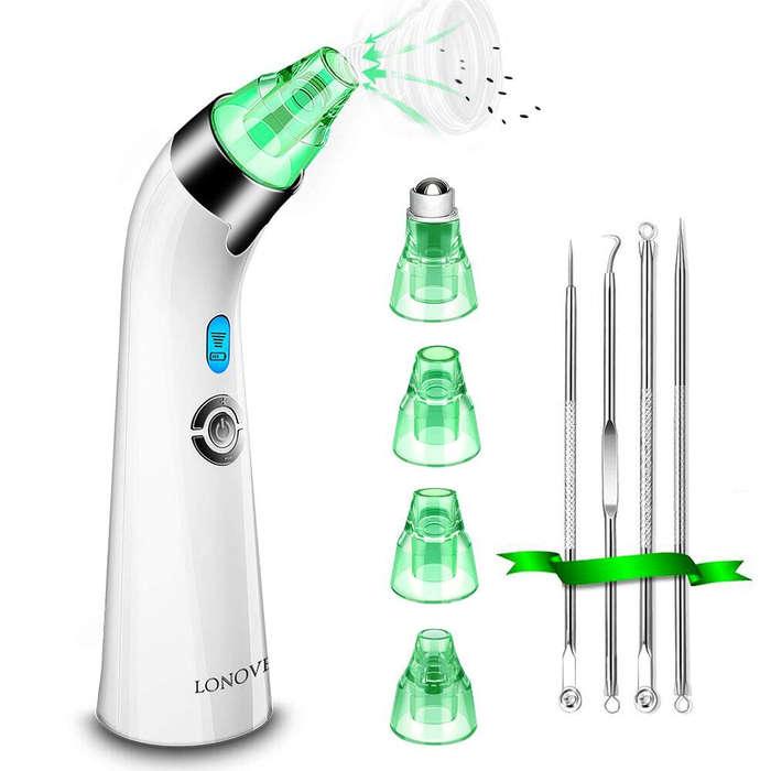 Lonove Blackhead Remover Pore Vacuum Cleaner