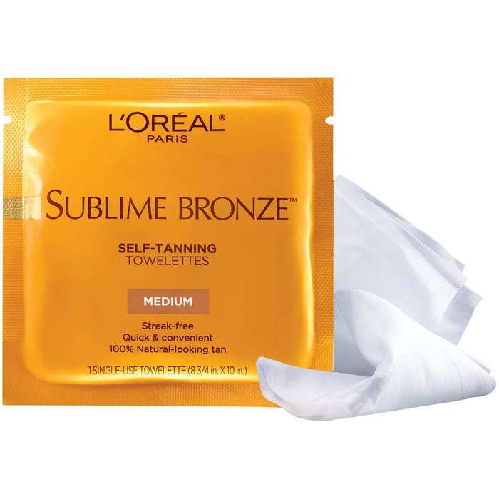 L'Oreal Paris Self-Tanning Sublime Bronze Towelettes