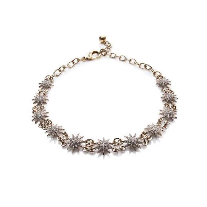 Lulu Frost Crystal Star Choker Necklace