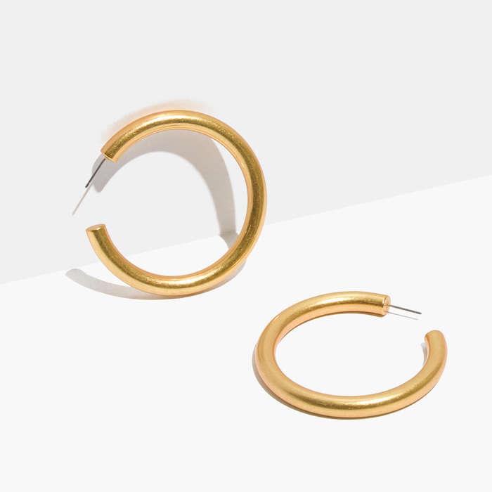 Madewell Chunky Oversized Hoop Earrings