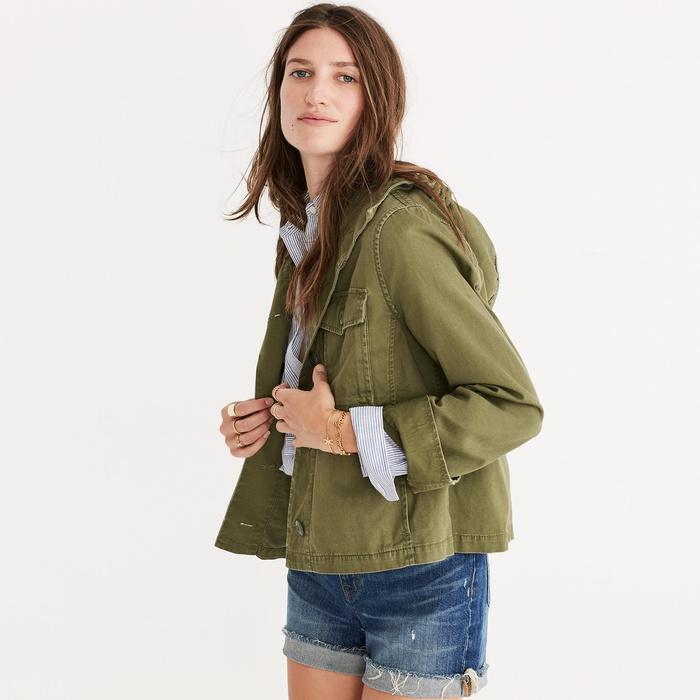 Madewell Cropped Anorak Jacket