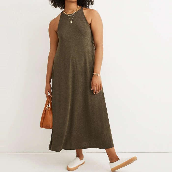 Madewell Knit Cami Midi Dress