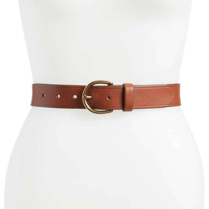 Madewell Medium Perfect Leather Belt