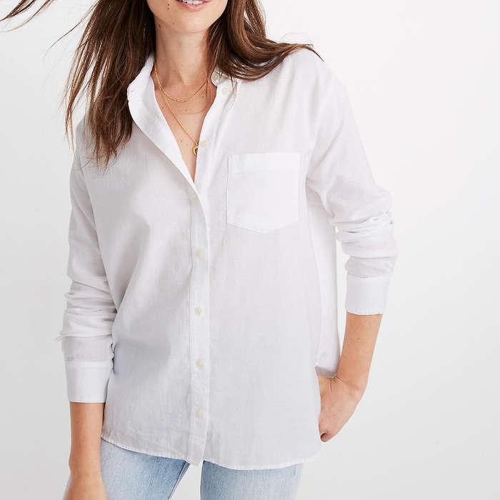 Madewell Oversized Ex-Boyfriend Shirt