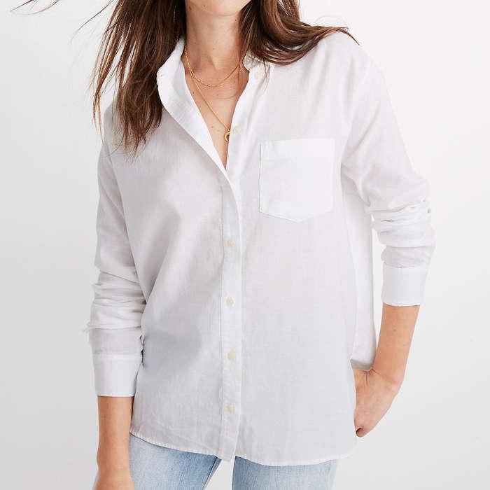 Madewell Oversized Ex-Boyfriend Shirt