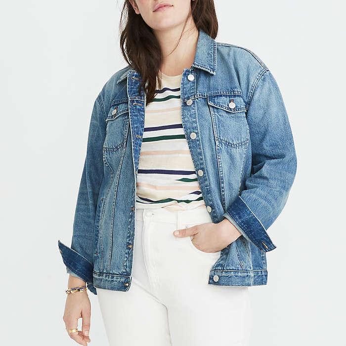 Madewell The Oversized Jean Jacket