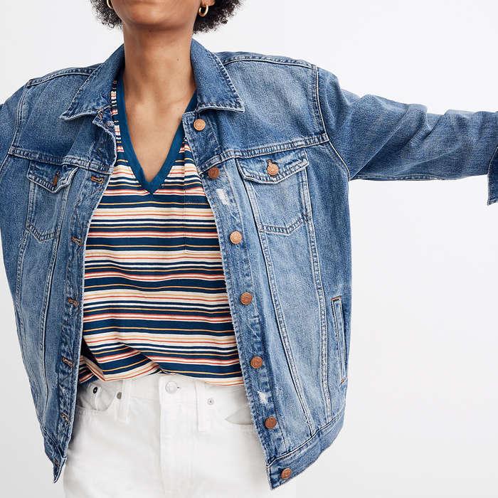 Madewell The Oversized Jean Jacket