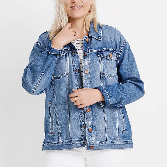 Madewell The Oversized Jean Jacket