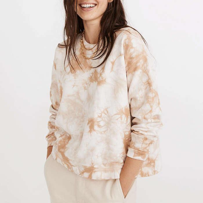 Madewell Tie-Dye Swing Sweatshirt