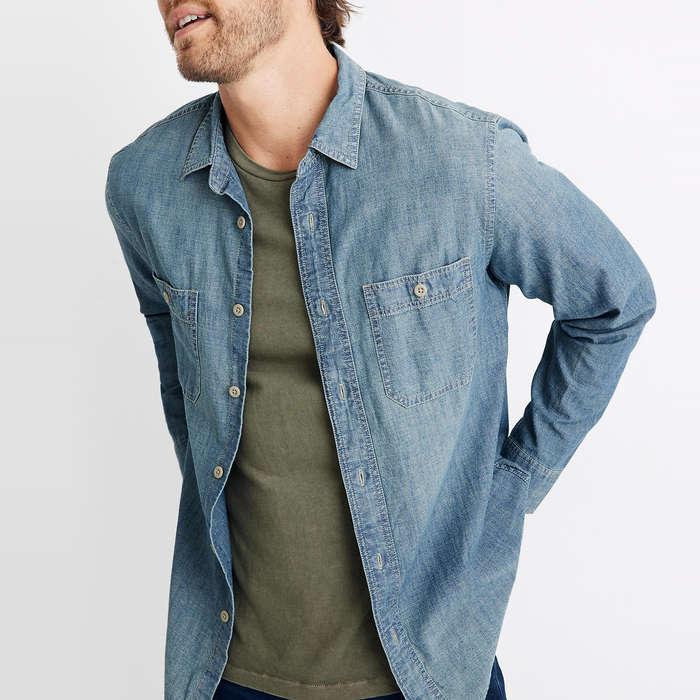 Madewell Winterdale Chambray Shirt