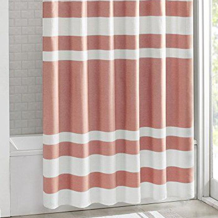 Madison Park Spa Waffle Shower Curtain