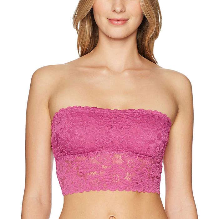 Mae Standard Longline Lace Bandeau Bralette