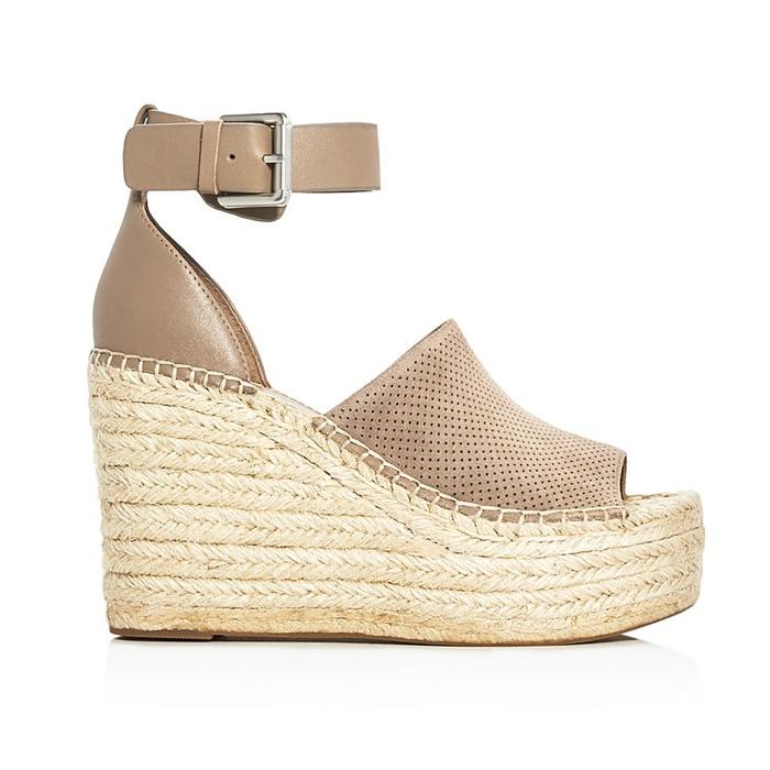 Marc Fisher LTD. Adalyn Ankle Strap Espadrille Platform Wedge Sandals