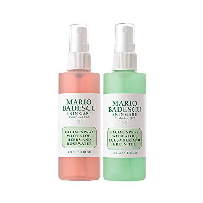 Mario Badescu Facial Spray with Rosewater & Green Tea Duo