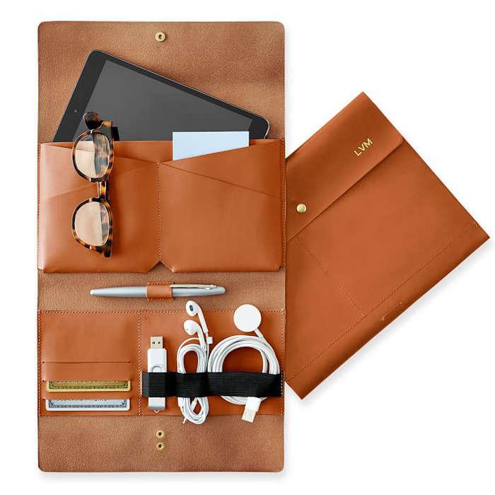 Mark & Graham Leather Tech Envelope