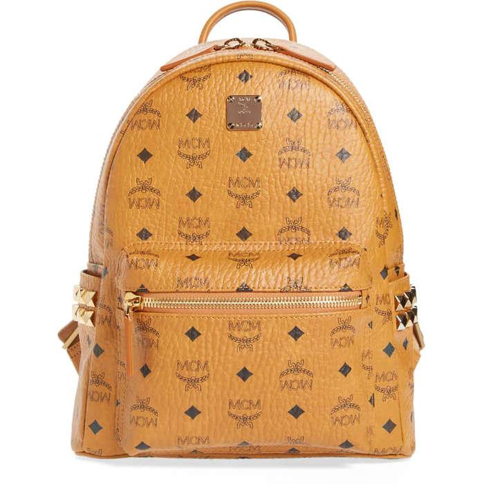 MCM Small Stark Side Stud Backpack