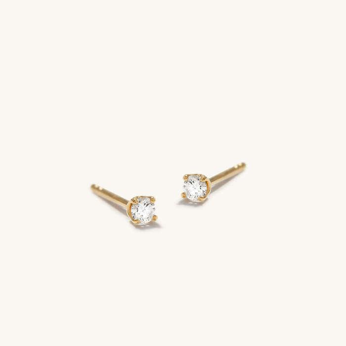 Mejuri Diamond Mini Studs