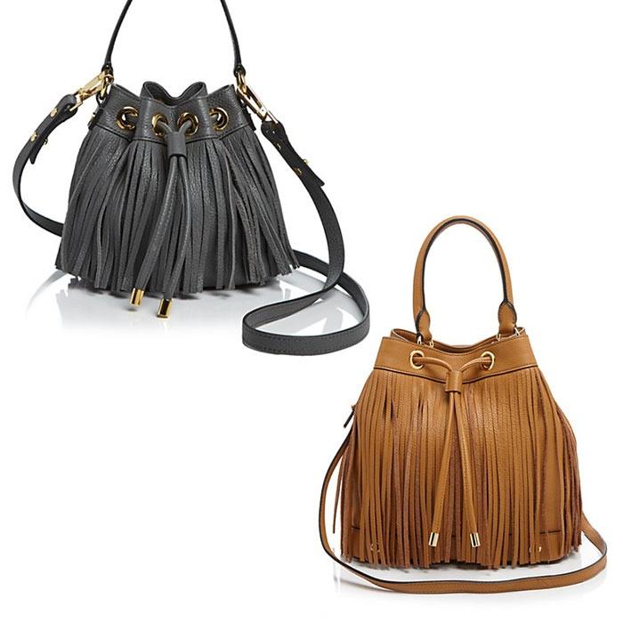 Milly Crossbody & Shoulder Bag with Essex Fringe Drawstring