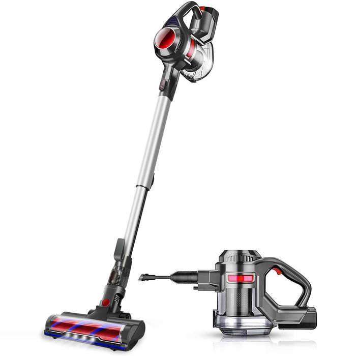 MOOSOO Cordless 4 In 1 Powerful Suction Stick Vacuum