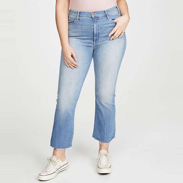 Mother The Hustler Ankle Fray Jeans