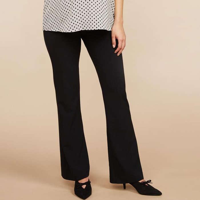 Motherhood Maternity Flared Dress Pants