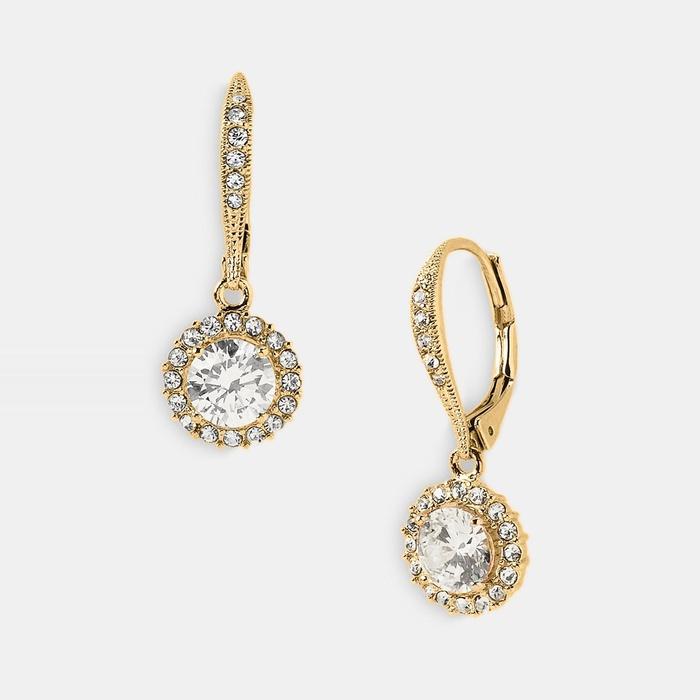 Nadri Cubic Zirconia Drop Earrings