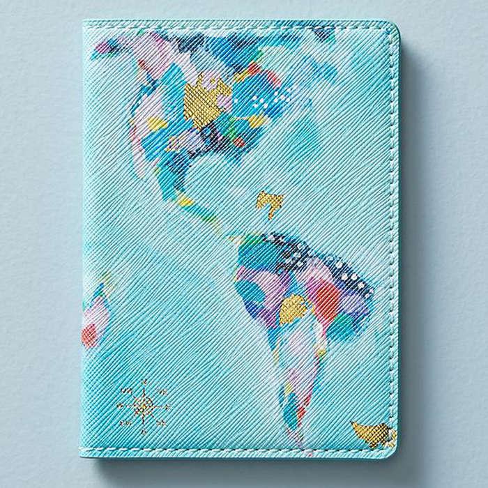 Nikki Cade Map Maker Passport Holder