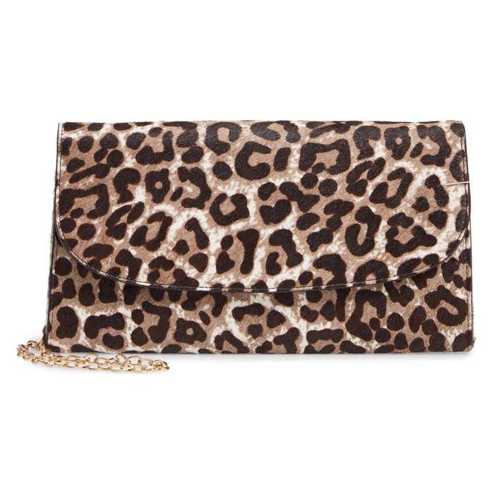 Nordstrom Leather Clutch