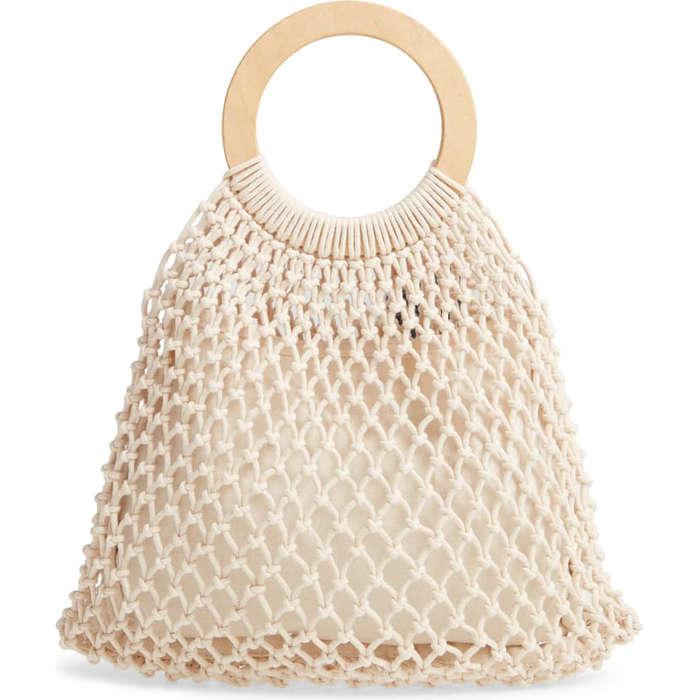 Nordstrom Macramé Market Bag