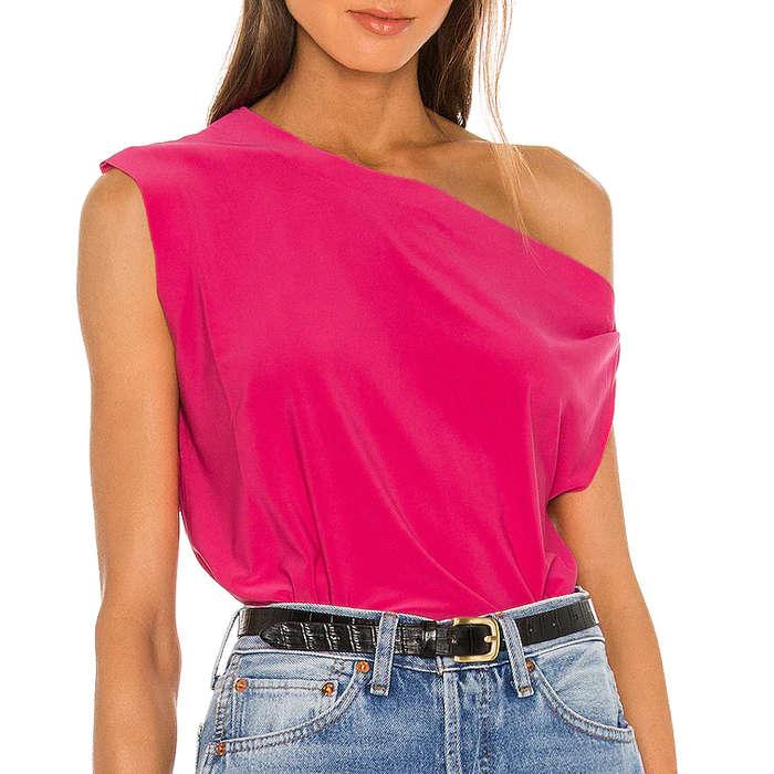 Norma Kamali Drop Shoulder Top