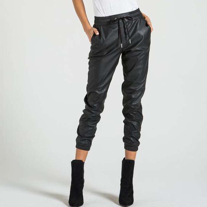 n:Philanthropy Scarlett Leather Jogger