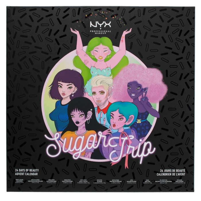 NYX Professional Makeup Sugar Trip 24 Days Of Beauty Advent Calendar