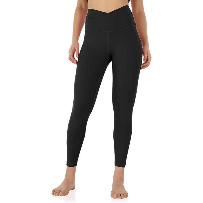 ODODOS Cross Waist 7/8 Yoga Leggings